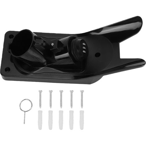 Support mural pour chargeur EV, avec serrure à combinaison, antivol, support de câble de chargement de voiture électrique, pour véhicules électriques SAE J1772 Type 1 (1/5)