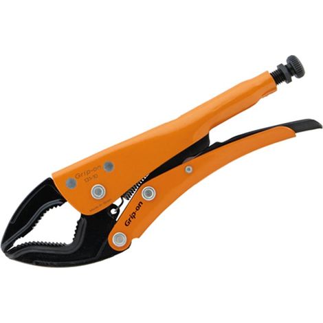 Pince GRIP-ON avec mâchoires multifonctions de 202 mm, conception polyvalente pour le soudage et le bricolage.