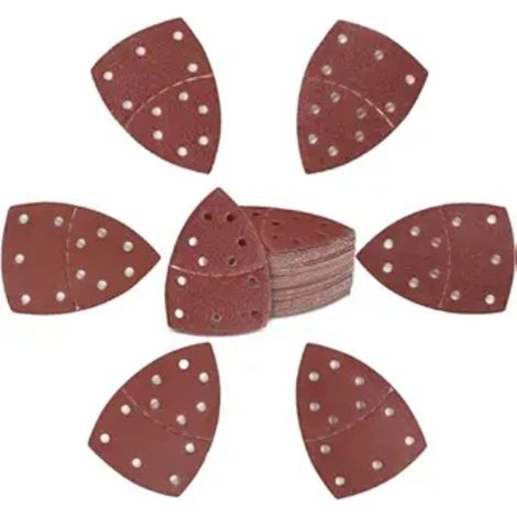 60er-Körnung Schleifpapier, 30 Blatt mit 11 Löchern für effizientes Schleifen (1/5)