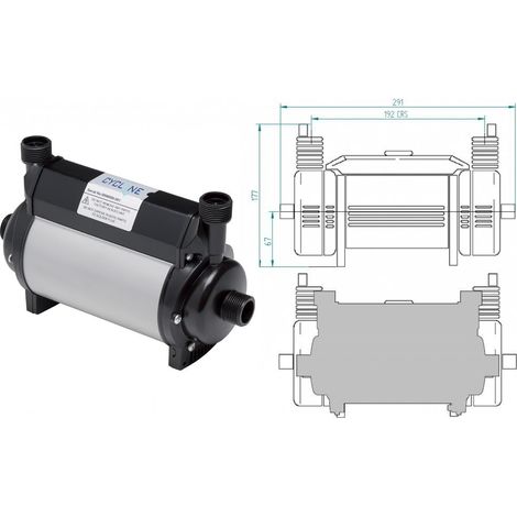 Stuart Turner 1.5 Bar Twin Impeller Shower Pump - Bristan Varispeed Showerforce