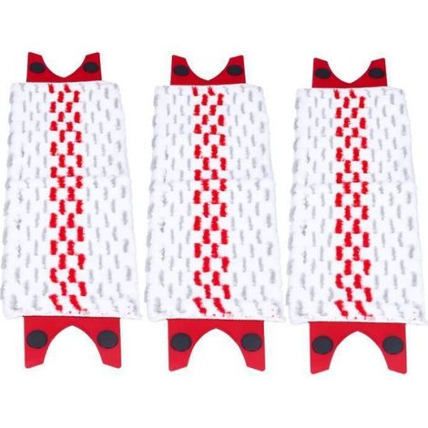 Lot de 10 balais plats en microfibre Vileda Ultramax - Lot de 3 - 40 cm - Microfibre de haute qualité (1/4)