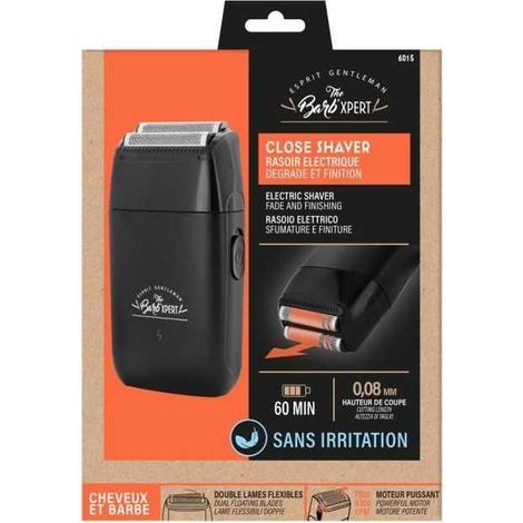 Rasoio elettrico THE BARB XPERT 6015 - Sfumature e finiture doppie - Lame flessibili e motore potente - Senza irritazione