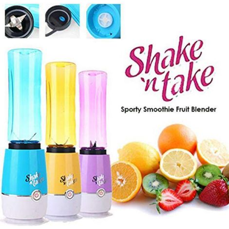 TrAdE Shop Traesio - Frullatore Frutta Frulla Shake N Take Frappe Milkshake Gelato Fitness Palestra - (1/3)