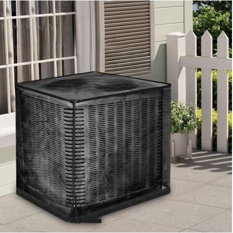 Tissu Oxford résistant avec housse en maille ajustable pour un ajustement parfait Ajustement parfait. Offre une protection complète et une respirabilité optimale pour les unités de chauffage et de cli (1/5)