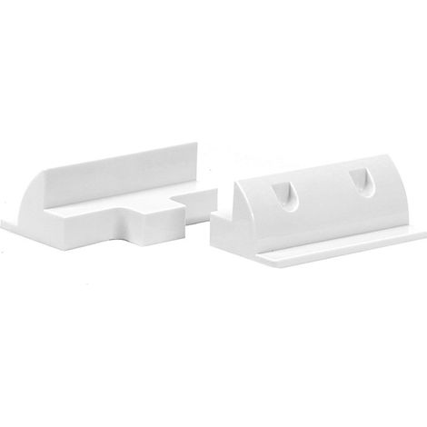 Offgridtec ABS de connexion Spoiler Blanc Connexion Profile 180 mm, 1 piece, 006535