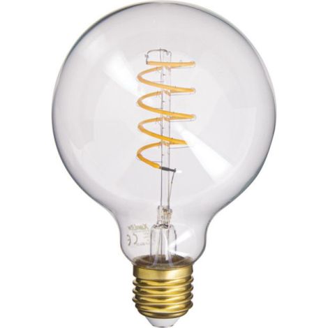 Xanlite – Ampoule LED E27 vintage 4W (28W eq.) 300 lumens blanc chaud – Culot à vis E27 – Durée de vie 15000h – RFDE280B95S