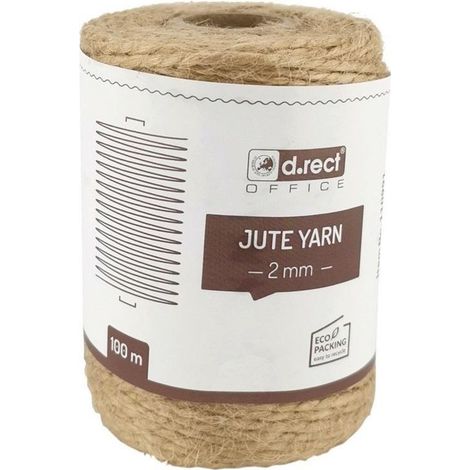 Ficelle de jute 2 mm 100 m D.rect