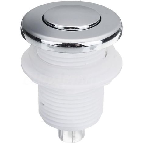 [NIE BENUTZT]Uxradg 28/32/34 mm wasserdichter Luftdruckschalter für Badewanne, Spa, Massage, Bad, Müllspielzeug, Luftschalter, Druckknopf, weiß/32 mm, 32 mm (1/5)