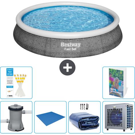 Bestway Fast Set Rund - 396x84 cm - 7-teilig  S278 (1/5)