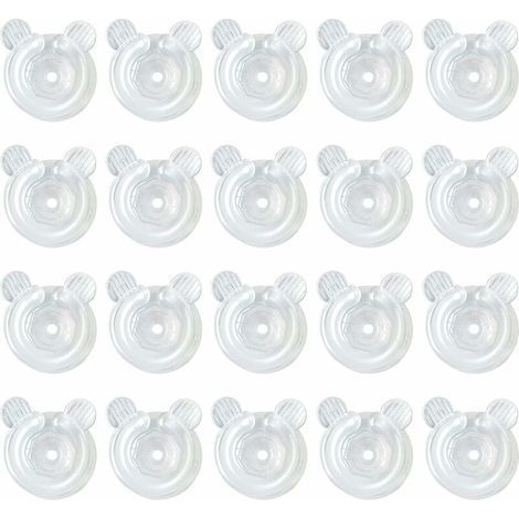 20 X Clips Housse De Couette, Couette Clips Pour Garder La Couette En Place, Housse De Couette Housse De Couette Beignets Attaches De Couette (1/5)