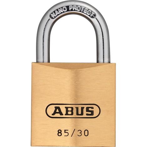 ABUS Vorhangschloss Messing 85/30 gl.-0186 (1/5)