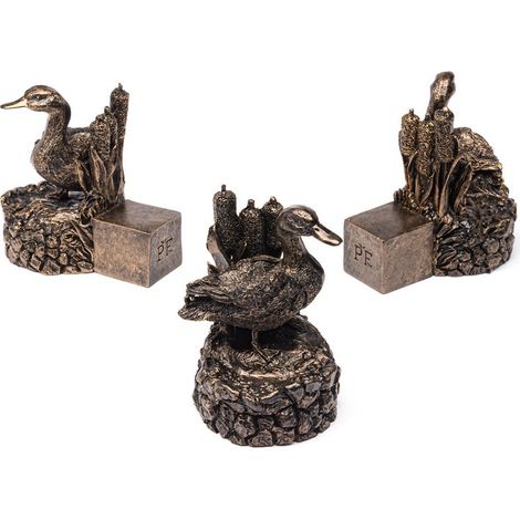 Mallard Duck Plant Pot Feet - Set of 3 - L8.5 x W5 x H9 cm
