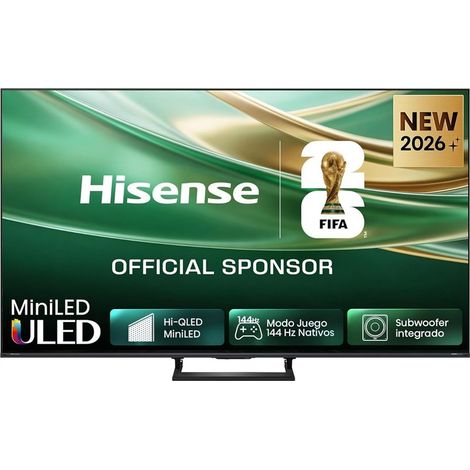Hisense 65E8S - Mini LED Smart TV de 65" de la serie E8 con modo juego y subwoofer integrado (1/5)