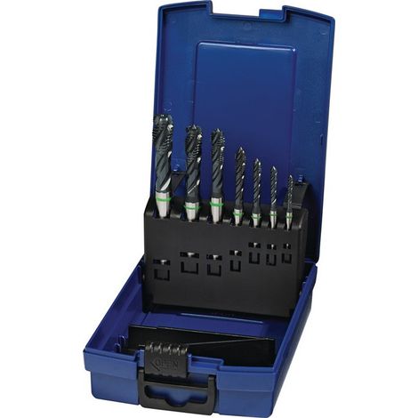 Set maschi a macchina DIN 371/376 C Univ.M3-M12 HSS-Co vap.Ku.-Kass.PROMAT