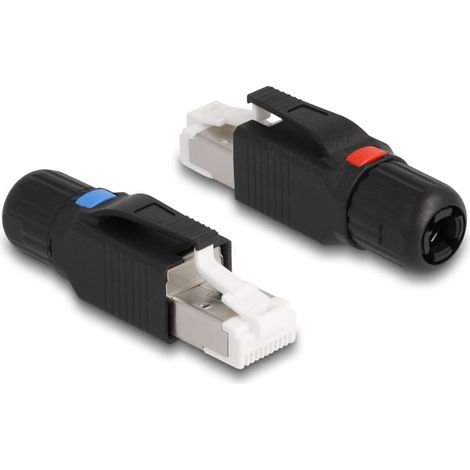 Delock Montaje de enchufe RJ45 Cat.6A