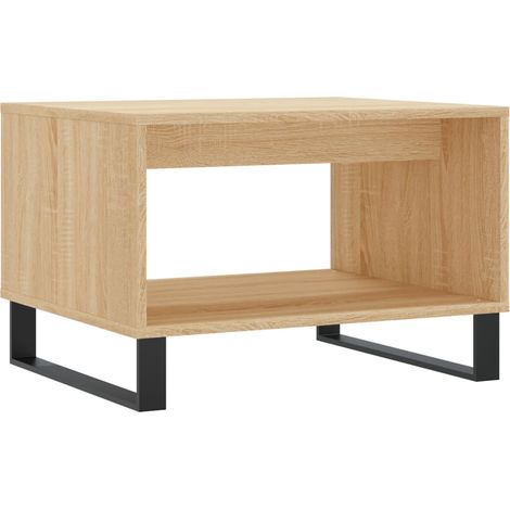 Maison Exclusive - Couchtisch Sonoma-Eiche 60x50x40 cm Holzwerkst