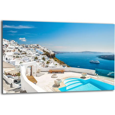 PLAQUE DE PROTECTION EN VERRE POUR POÊLE 80X52 PAYSAGE (1/5)