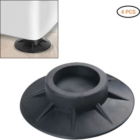 4 Pezzi Solette Anti-Vibrazione, Lavatrice, Asciugatrice, Boccole Stabilizzatore Anti-Piedi per Lavatrice (1/5)