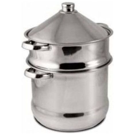 Baumalu Couscoussier Tajine in acciaio inossidabile 14 litri (1/2)