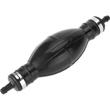 Pompe à carburant manuelle de 6 mm/0,24 pouce pour automobiles et bateaux, adaptée au carburant des moteurs hors-bord, en caoutchouc. (1/5)