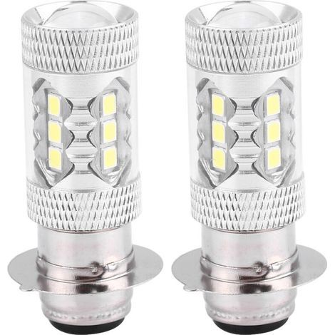 Ampoule de phare LED de Conversion Super brillante pour moto 80W, 2 pièces (lumière blanche) (1/5)