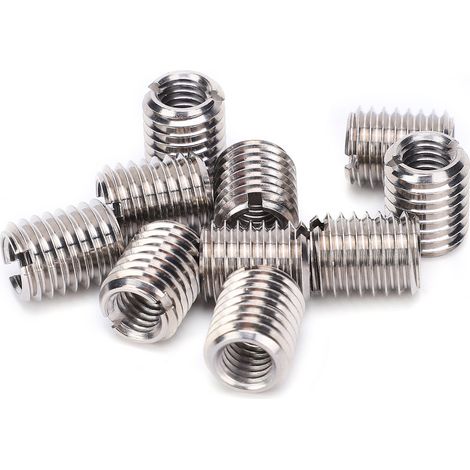 10 Stück, Innengewinde M81,25, Außengewinde M121,75, Länge 15 mm (1/5)