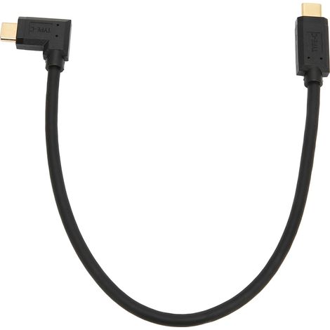 Câble de prolongation USB-C mâle à mâle, charge rapide, transmission 10 Gbps, 0,3 m, doré, USB 3.1 (1/5)
