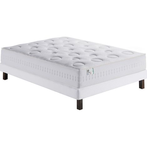 Simmons – Matelas 100% ressorts 26cm – Accueil moelleux – 140x190 cm – Indépendance de couchage – Mousse haute résilience (1/5)