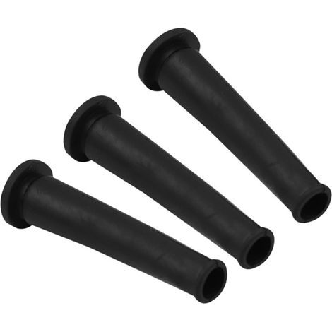 3 pcs Gaine de protection légère en caoutchouc pour câble de meuleuse électrique 68 x 20 x 9 mm
