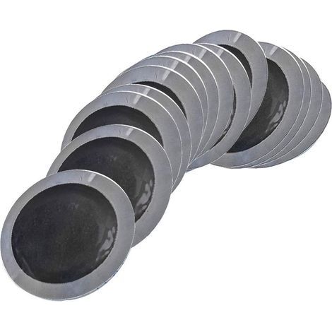 150 unidades/caja Parches redondos de caucho natural de 42 mm para reparación de pinchazos de neumáticos de coche (parches fríos para neumáticos sin cámara) (1/5)
