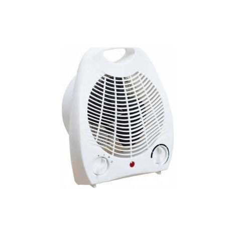 Calefactor vertical con ventilador ajustable tevo 1000/2000W