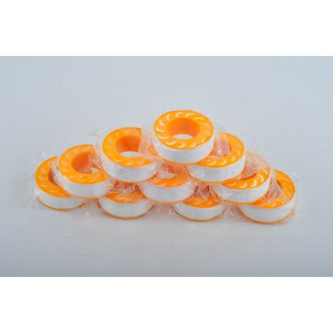 Ruban d'Étanchéité Industriel PTFE Ruban de Plombier Pour Tuyaux, Téflon Rouleaux Plomberie Étanches à l'Eau 16mm x 15m Blanc Lot de 10 (1/5)