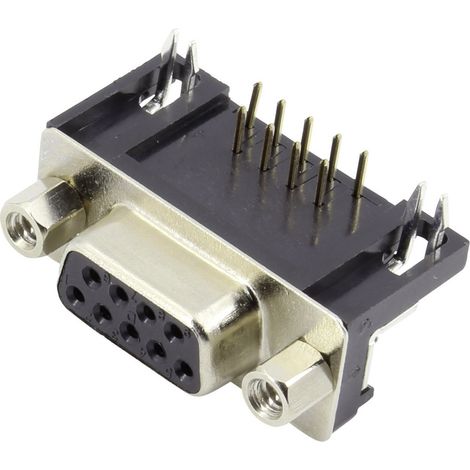 TRU COMPONENTS  TC-6648088 D-SUB Buchsenleiste 90 ° Polzahl: 15 Print 1 St.