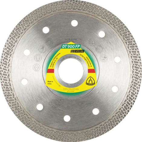 Disque diamanté Ø115mm DT 900 FP carrelage - Klingspor 331039 (1/4)