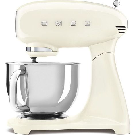 Smeg Robot pâtissier multifonctions 4.8l 1000w crème - SMF05CREU (1/5)