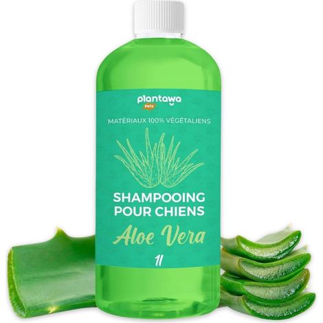 Plantawa Shampooing pour Chien à l'Aloe Vera 1L
