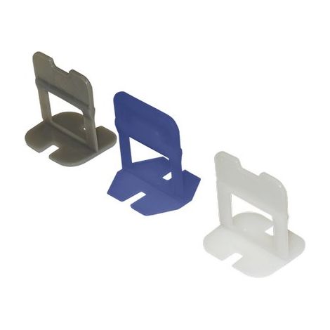 DISTANZIA PIASTRELLE AUTOLIVELLANTE - MM 2,0 H.MM 3/12 CF=PZ 250- 1 confezioni
