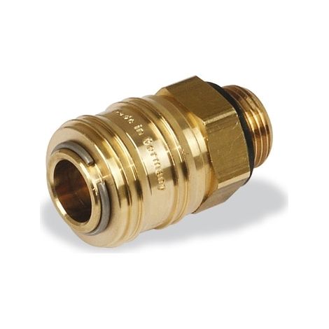 Conector con rosca exterior de latón AIRCRAFT 3/8" K 26