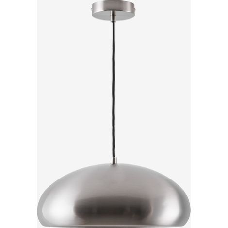 Lampe de plafond en métal Hilma SKLUM Gris Chromé (1/5)