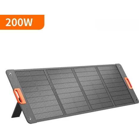 Panneau solaire pliable 200W portable pour le camping en plein air, générateur d'énergie, charge (1/4)