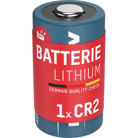 ANSMANN Pile Lithium CR2 CR15270 3V, Qualité Supérieure, Systèmes Alarme (1/5)