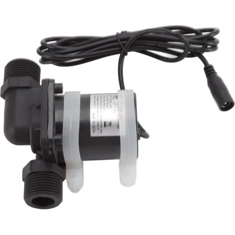 Pompe à Eau de Circulation 8‑24V, Pompe de Circulation de Chauffe-Eau Solaire à Courant continu Pompes à Eau à Faible Bruit pour Chauffe-Eau Solaire (1/5)