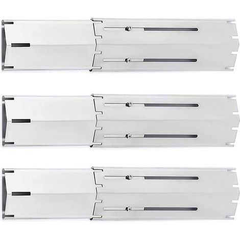Pièce de rechange pour De 3 Cache Bruleur, Acier Inoxydable, Réglable 29-43cm, Diffuseur Chaleur, Pour Barbecue Gaz (1/5)