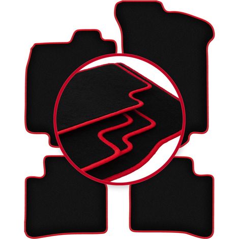 Alfombrillas CARLUX-RED para Lancia Delta II hatchback (1993-1999)