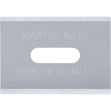 Industrieklinge Nr.92 L.26mm B.18,5mm S.0,4mm 10 Stück/Spender MARTOR (1/4)