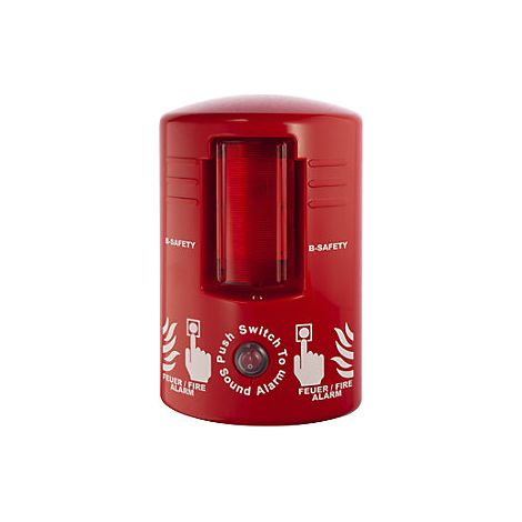 kaiserkraft Rilevatore TOP-ALARM con sirena e luce