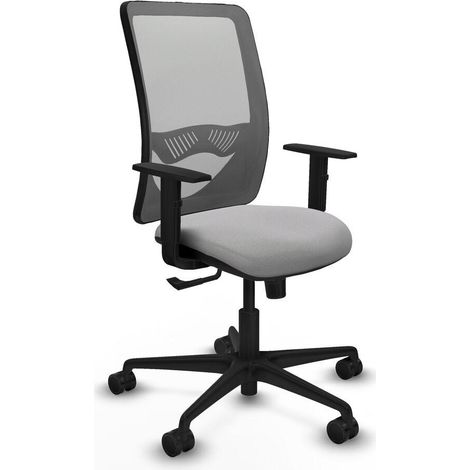 piqueras-y-crespo Zulema chaise bureau gris clair réglable