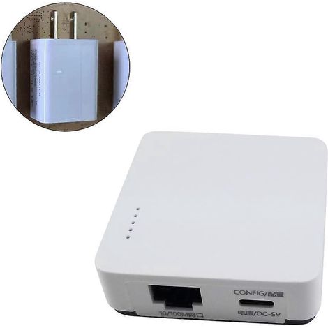 1. NP330 USB WiFi Print Server - Drahtlose Netzwerkfreigabe für Drucker, kompatibel mit NP331N, USB-Anschluss, schnelle und zuverlässige Verbindung. (1/4)