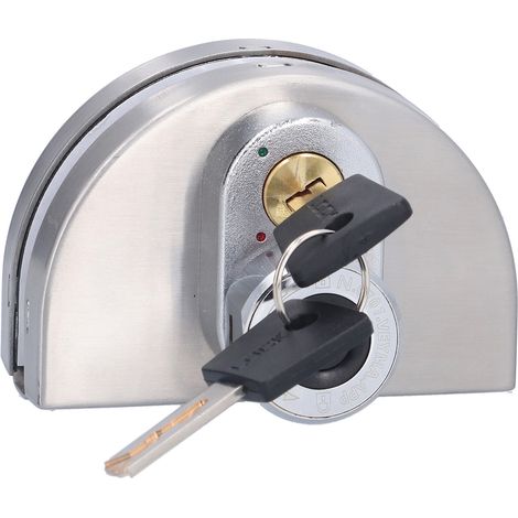 Serrure électronique intelligente à empreinte digitale pour porte vitrée de bureau ou de maison, batterie au lithium 3,7 V, porte simple (1/5)