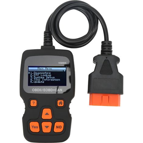 Lecteur de codes défauts OBD2 Vgate VS890S écran LCD 2,4" multilingue (1/5)
